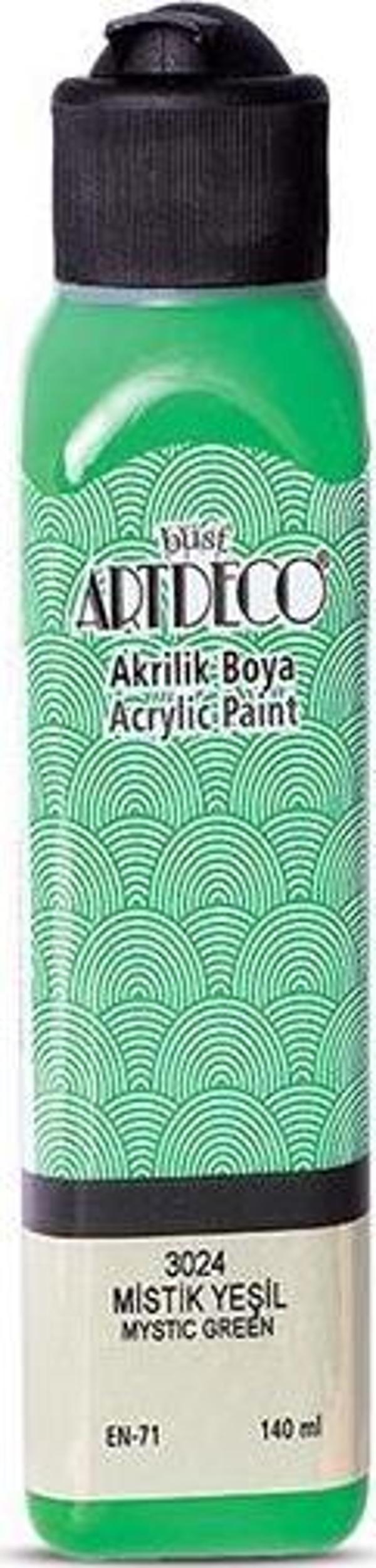 Artdeco Akrilik Boya 140 ML Mistik Yeşil 070R-3024 - Image 1