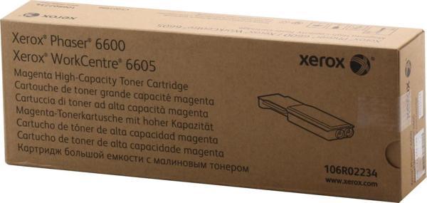 Xerox 106R02234 Phaser 6600-6605 Yüksek Kapasite Magenta Kırmızı Toner - Image 1
