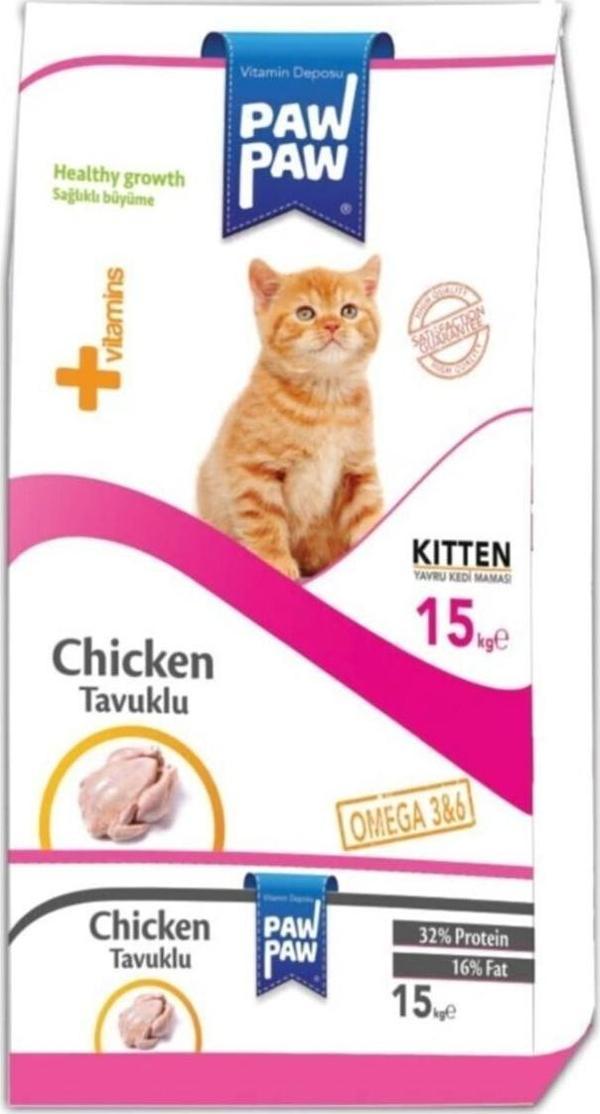 Paw Paw Yavru Kedi Maması 15 kg - Image 1