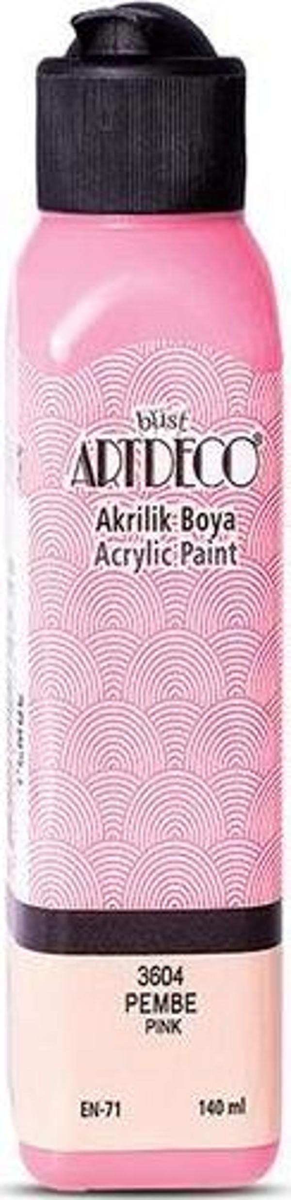 Artdeco Akrilik Boya 140 ML Pembe 070R-3604 - Image 1