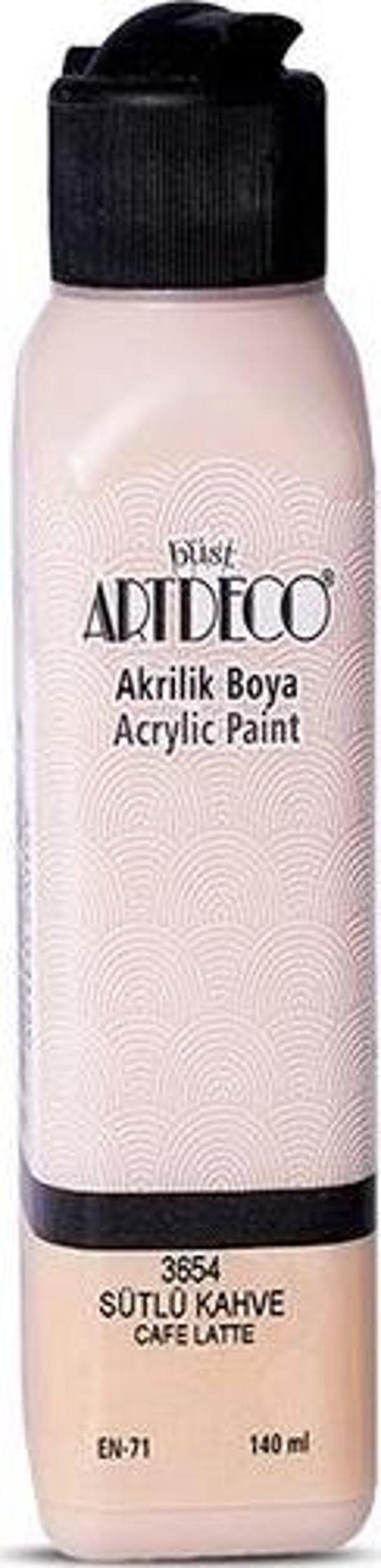 Artdeco Akrilik Boya 140 ML Sütlü Kahve 070R-3654 - Image 1
