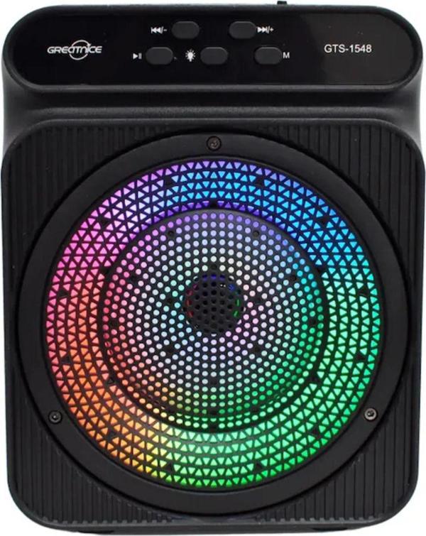GTS 1548 8W 4" Extra Bass RGB FM RadyoUSB TF AUX Destekli Bluetooth Hoparlör - Image 1
