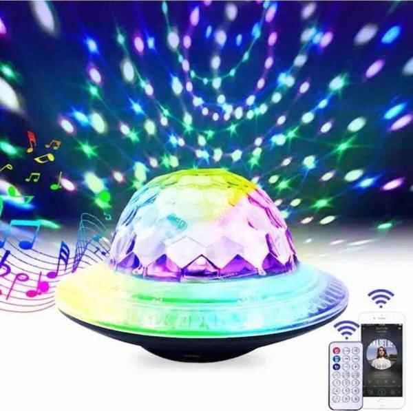 Şarjlı Işıklı Sy-618 Disko Topu Mp3 Usb Çalar Bluetooth Hoparlör - Image 1