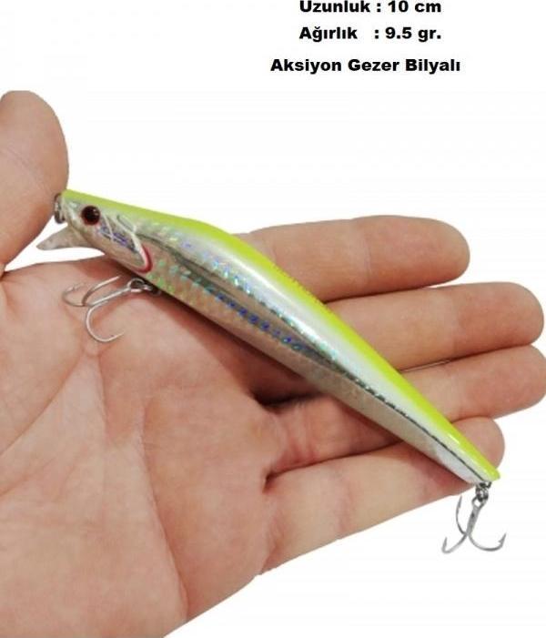 2 Adet Rapala Lures Suni Yapay Yem Jig Yem Lrf Yem Maket Balık 10cm 9.5gr - Image 1