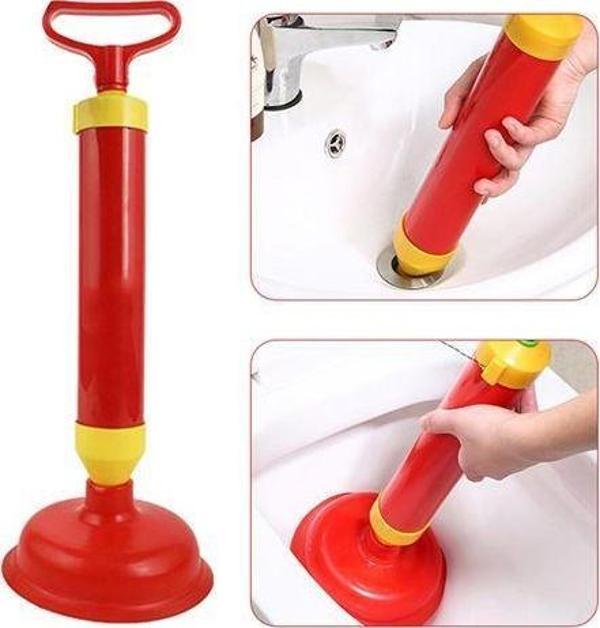 ModaCar UnBlocker Pistonlu Klozet Lavabo Gider Açıcı Pompa - Image 1