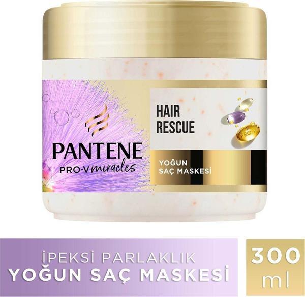 Pantene PRO-V MIRACLES İpeksi Parlaklık Maskeİşlem Görmüş Saçlar için 300ML - Image 1