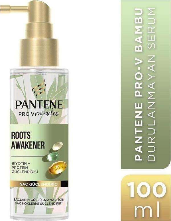 Pantene PRO-V MIRACLES Uzun ve Güçlü Roots Awakener Serum Durulanmaz 100ML - Image 1