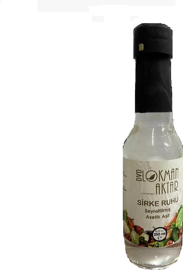Lokman Aktar Sirke Ruhu Beyaz (Saf Sirke) Sirke 250 ml 1Adet - Image 1