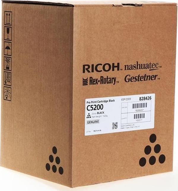 Ricoh C5200K Black Siyah Orjinal Fotokopi Toneri Pro C5200 - Image 1