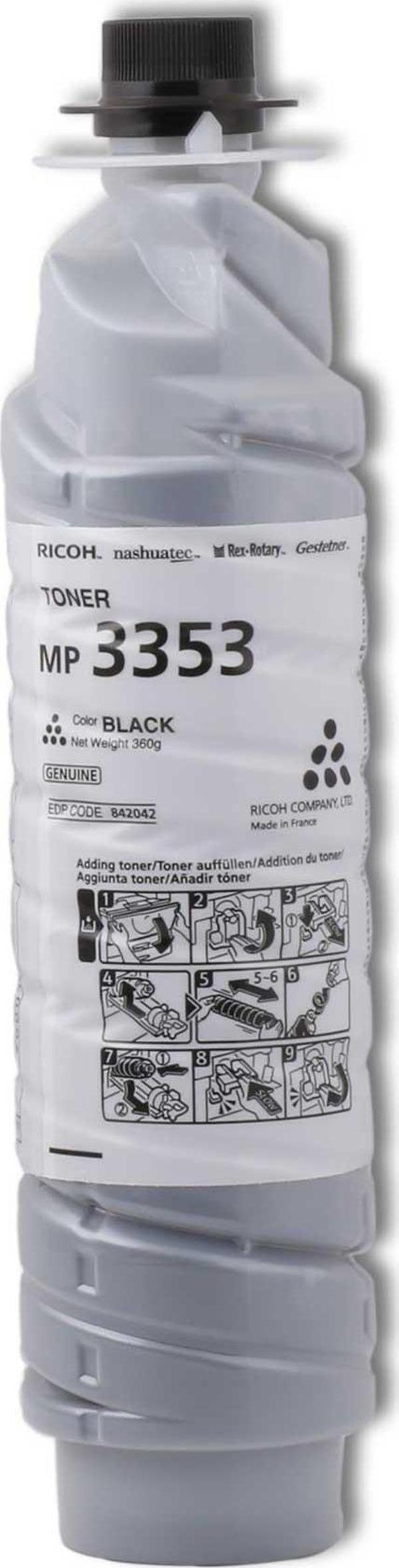 Ricoh MP 3353 Orjinal Fotokopi Toneri Aficio 1022-1027-1032 2220d 11.000 Sayfa - Image 1