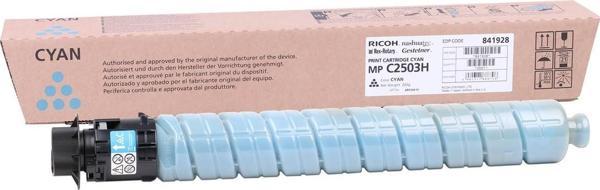 Ricoh MP C2503CH Cyan Mavi Orjinal Fotokopi Toneri MP C2003-2004-2011-2504 9.500 Sayfa - Image 1
