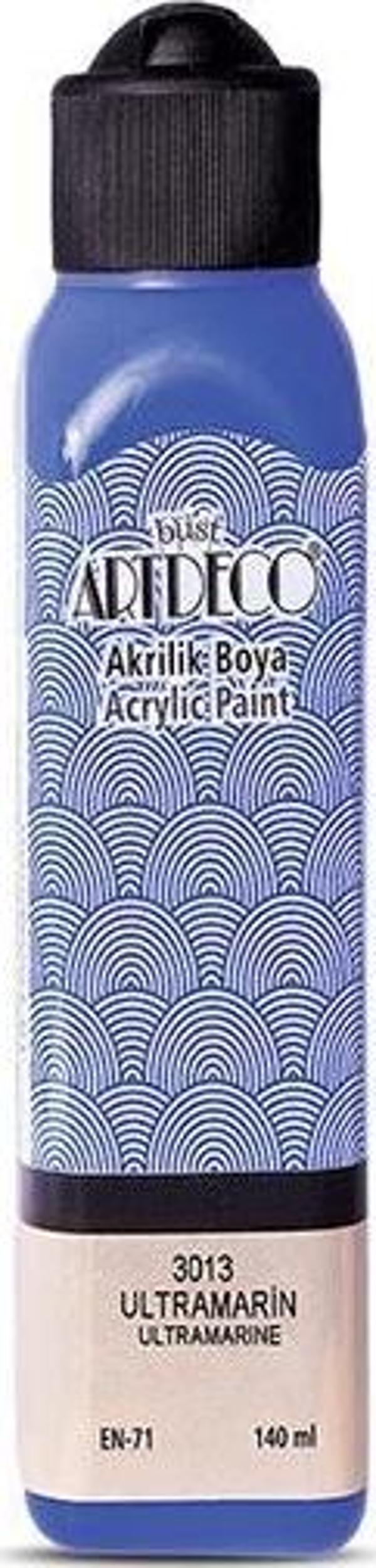 Artdeco Akrilik Boya 140 ML Ultramarin 070R-3013 - Image 1