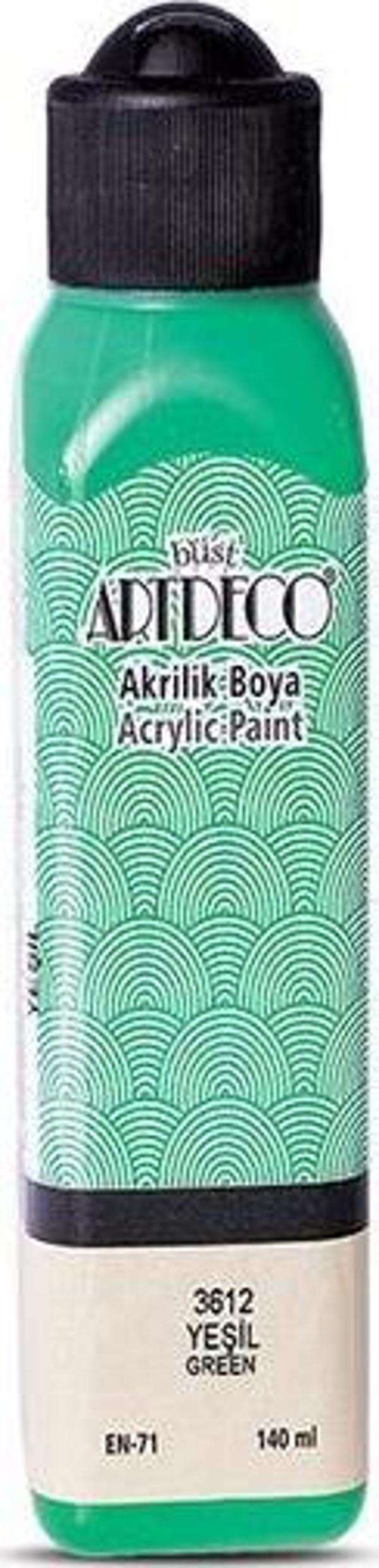 Artdeco Akrilik Boya 140 ML Yeşil 070R-3612 - Image 1
