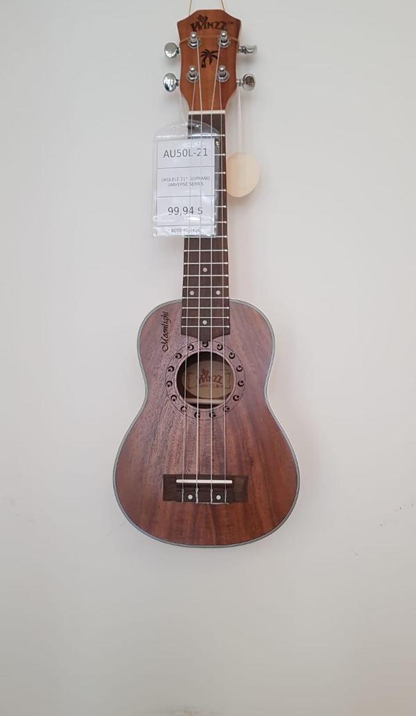 AU50L-21 UKULELE 21"  SOPRANO UNIVERSE SERIES - Image 1