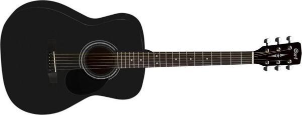 AF510-BKS AKUSTİK GİTAR  SİYAH, FOLK, KASA, LADİN KAPAK - Image 1
