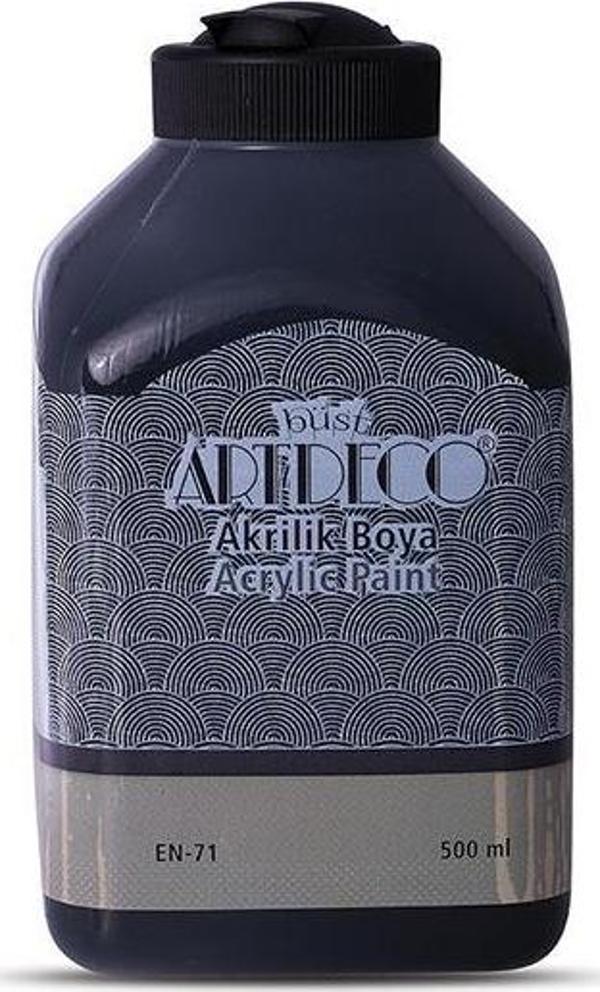 Artdeco Akrilik Boya 500 ML Siyah 070L-3618 - Image 1