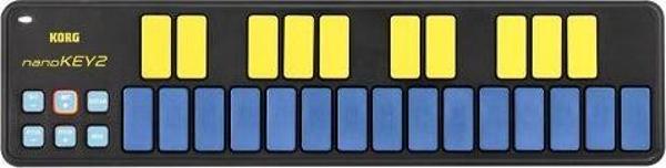 NanoKey2-BLYL Slim-Line Usb Keyboard (Mavi) - Image 1