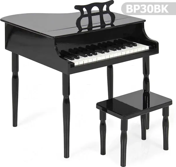 2-4 Yaş Çocuk için Ahşap Piyano BP30BK - Image 1