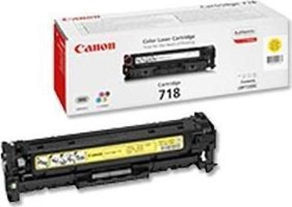 Canon CRG-718Y Yellow Sarı Toner MF728-729 MFC8350-8580 LBP7210 - Image 1