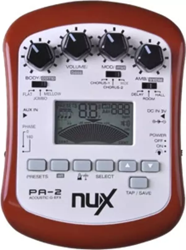 Efekt Pedal Processor Akustik Nux CH-PA2 - Image 1