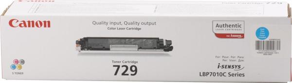 Canon CRG-729C Cyan Mavi 1.000 Sayfa Toner LBP7010-7018 - Image 1