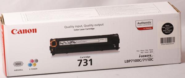 Canon CRG-731BK Black Siyah 1.400 Sayfa Toner LBP7110 MF628-8230-8280 - Image 1