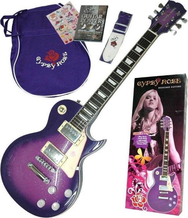 GRE2KCPP ELEKTRO GİTAR GYPSY ROSE SET (GIGBAG, STRAP, STICK - Image 1