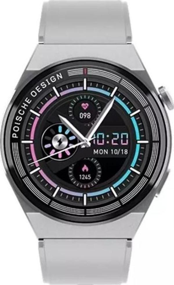 Winex 2024 Watch Gt3 Max Android İos Harmonyos Uyumlu Akıllı Saat Gümüş - Image 1