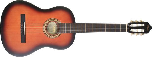 VC204CSB KLASİK GİTAR, SCALE 4/4, SUNBURST MAT, KAPAK SITKA - Image 1