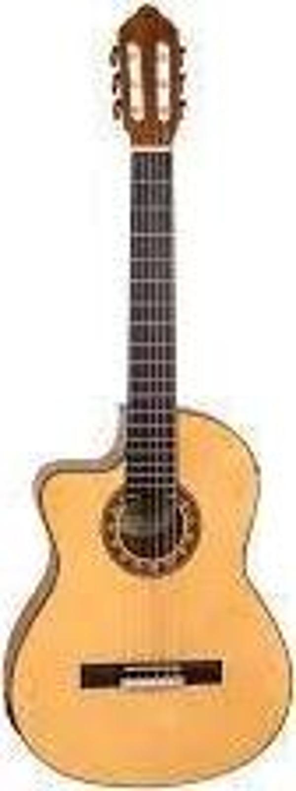 VC304CEL ELEKTRO KLASİK GİTAR,SOLAK CUTAWAY, 4/4, NATUREL - Image 1