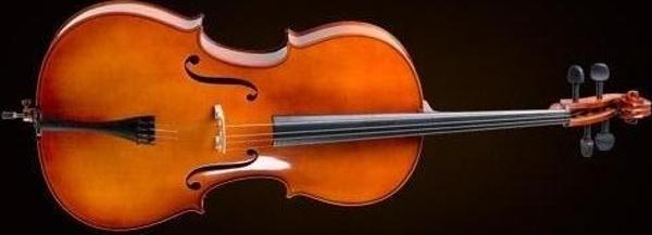 CE400F12 CELLO KILIFLI+YAY+REÇİNE, 1/2 SCALE, FRENCH STYLE, - Image 1
