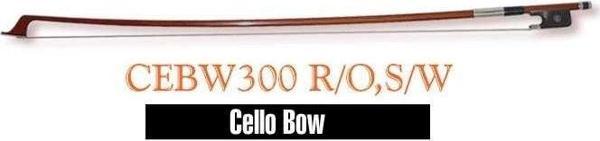 CEBW300 CELLO YAY, SCALE (4/4), BREZİLYA AĞACI, GÜMÜŞ BALA - Image 1