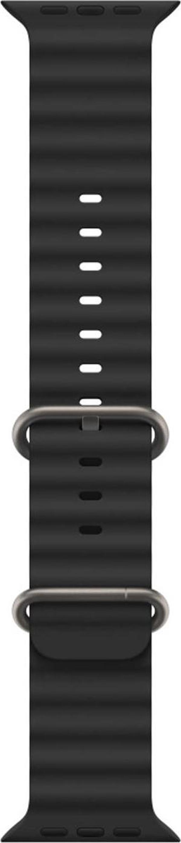 Winex Mobile Winex 42-49mm Yeni Nesil Apple Uyumlu Akıllı Saat Kordonu Silikon Siyah - Image 1