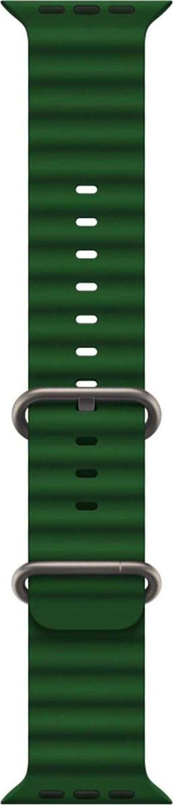 Winex Mobile Winex 42-49mm Yeni Nesil Apple Uyumlu Akıllı Saat Kordonu Silikon Yeşil - Image 1