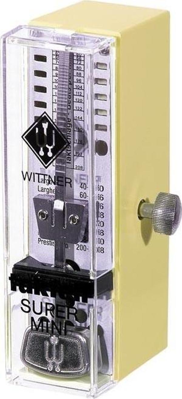 Metronom Mekanik Süper Mini Beyaz 882051 - Image 1