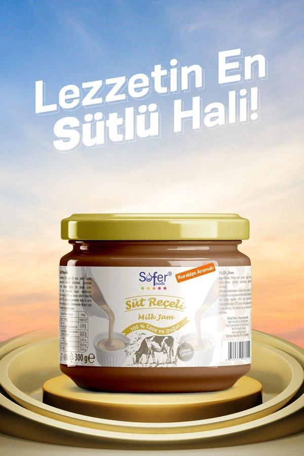 Sofer Foods Kurabiyeli Süt Reçeli 300 Gr - Image 1