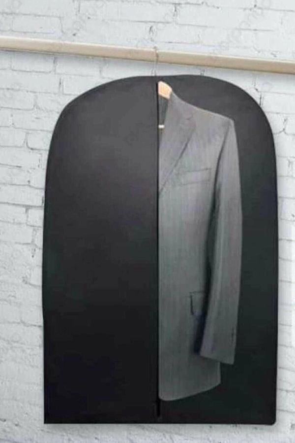 6 Adet Kullanışlı Takım Elbise Kılıfı 100x63 Cm 0096 - Image 1