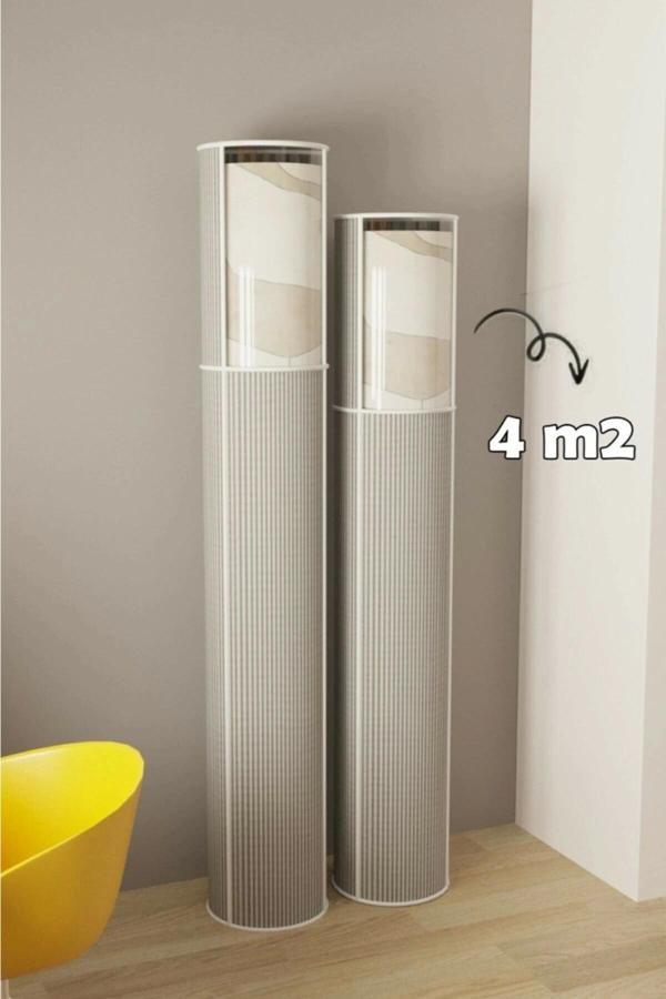 6 Lı Hava Geçiren Özellikli Pvc Pencereli Halı Kılıfı Hurcu (4 M2) - Image 1