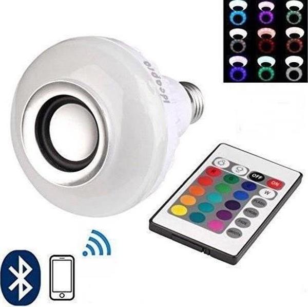 Ampul Şeklinde Kumandalı Bluetooth Hoparlör - Image 1