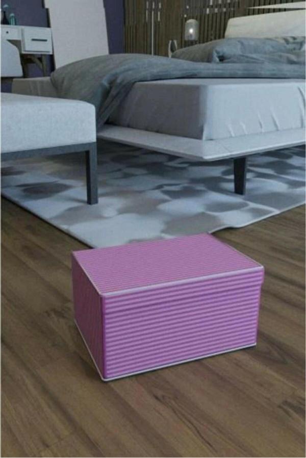 Baza Altı Boy Çok Amaçlı Düzenleyici Kutu Organizer Cırt Cırtlı Hurç 19cm X 40cm X 50cm (10 Adet) - Image 1