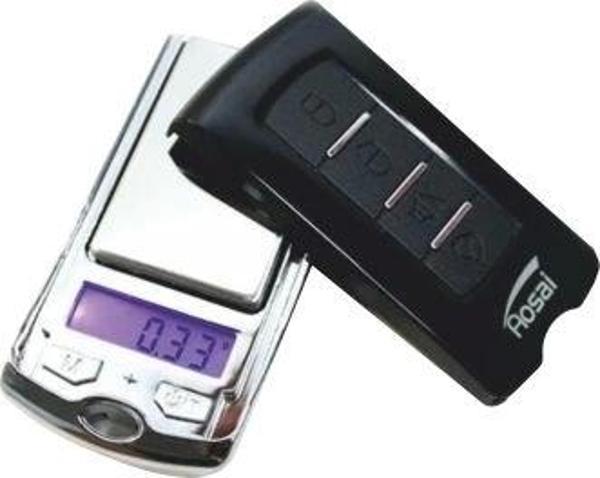 Diamond Dijital Ekran Araba Anahtarlığı Şeklinde Mini Hassas Cep Terazi (200 Gr-0.01) - Image 1
