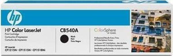 HP 125A Black Siyah 2.200 Sayfa Toner CB540A - Image 1