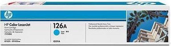 HP 126A Cyan Mavi 1.000 Sayfa Toner CE311A - Image 1
