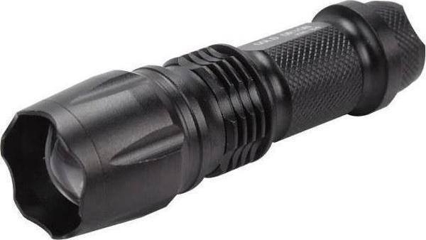 Gold Orion Km-84 Tasarruflu Şarjlı Zoomlu Metal El Feneri Kemer Klipsli - Image 1