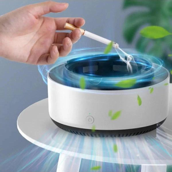 Dumanı İçine Çeken Kül Tablası Kokuyu Hapseden Küllük Akıllı Kül Tablası Kokusuz Küllük - Image 1