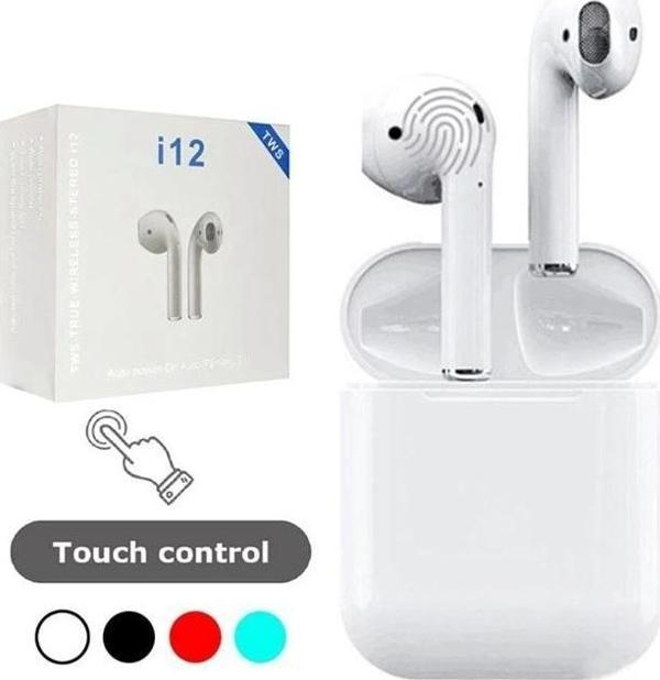 İ12  Wireless Air Bluetooth Kablosuz Kulaklık - Image 1