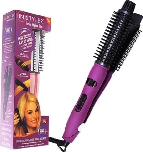 Instyler Ionic Styler - İyonik Şekillendirici Saç Kıvrımlaştırıcı Ve Düzleştirici Tarak - Image 1