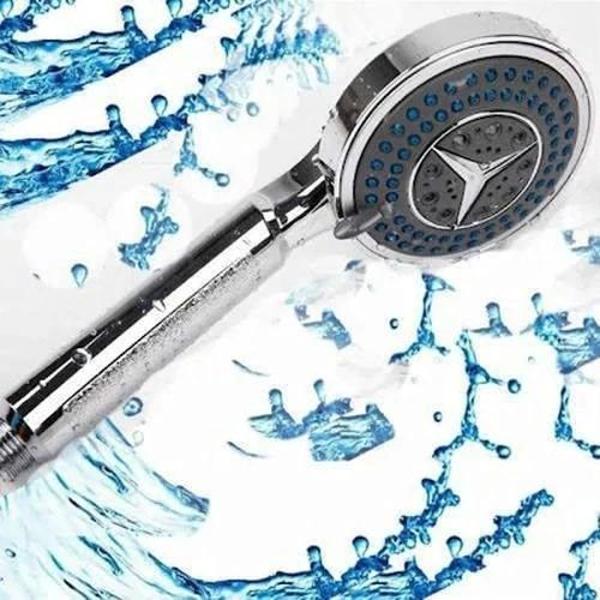 Mercedes Krom Kaplama 3 Fonksiyonlu Duş Başlığı Fiskiye Fıskiye - Image 1