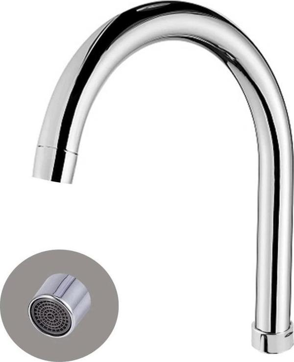 Mix Delta Su Tasarruflu Paslanmaz Lavabo Batarya Borusu - Image 1