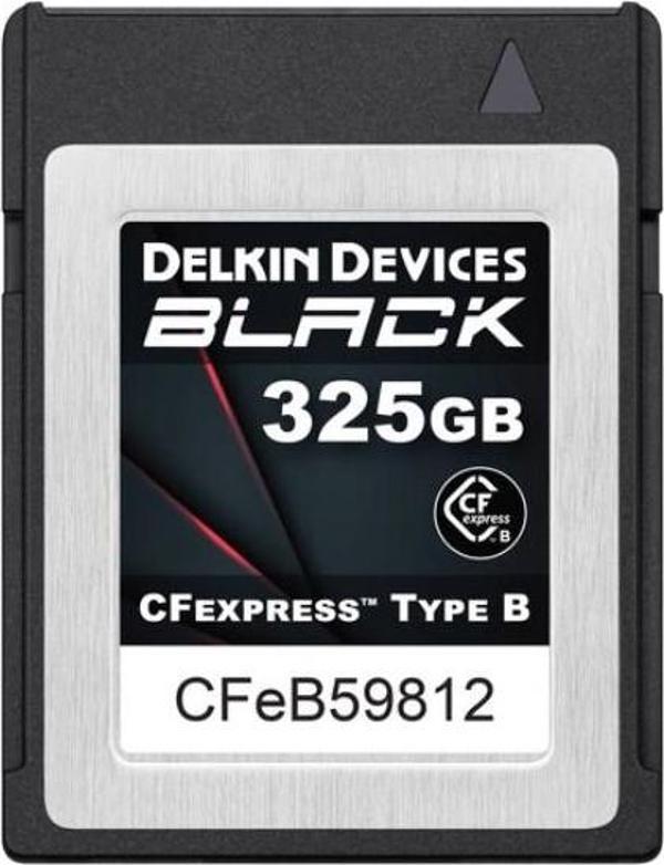 DELKIN BLACK CFEXPRESS TYPE B 4.0 MEMORY CARD 325GB - Image 1